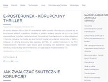 Tablet Screenshot of mediologia.pl